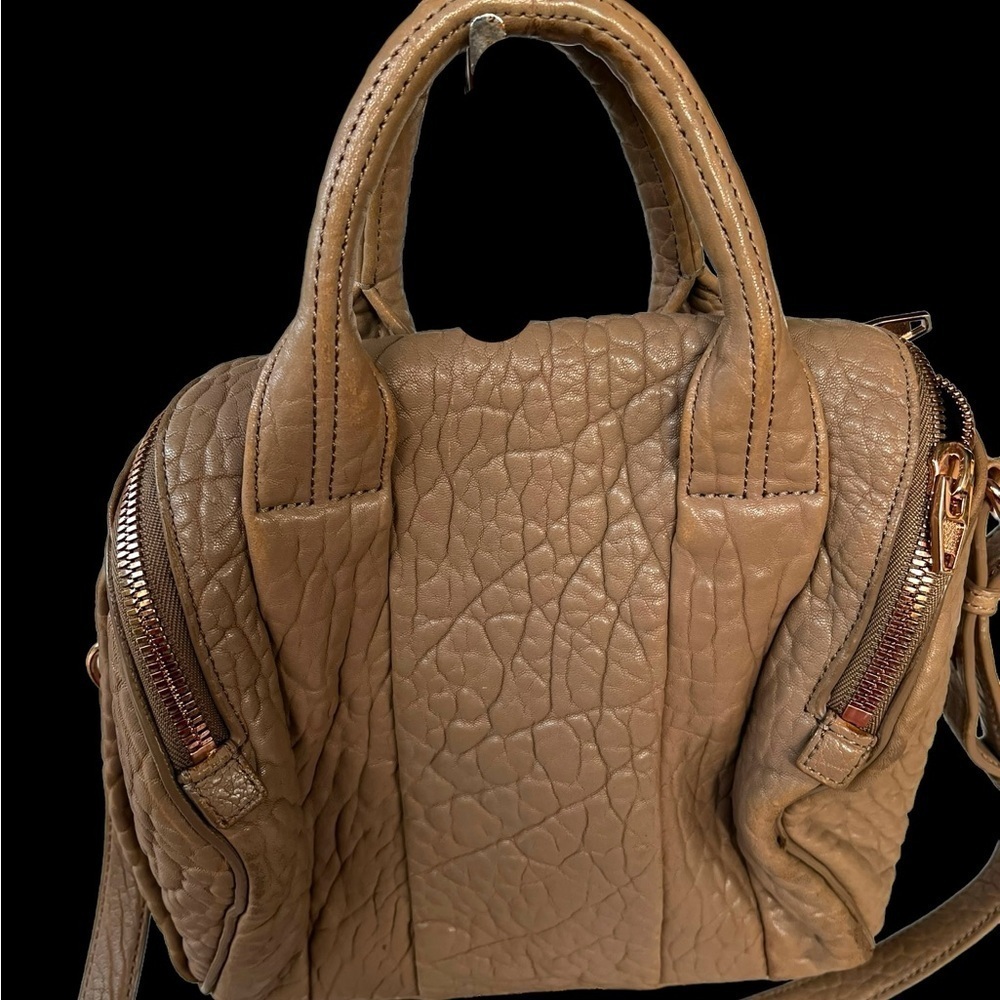 Medium Alexander Wang tan and rose gold Rocco - Picture 5 of 13